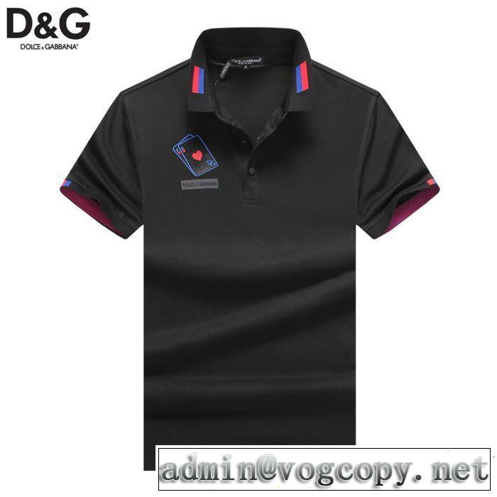 最近のトレンドアイテム Dolce&Gabbana ドルチェ＆ガッバーナ 半袖Tシャツ 3色可選 2019春夏人気トレンドアイテム