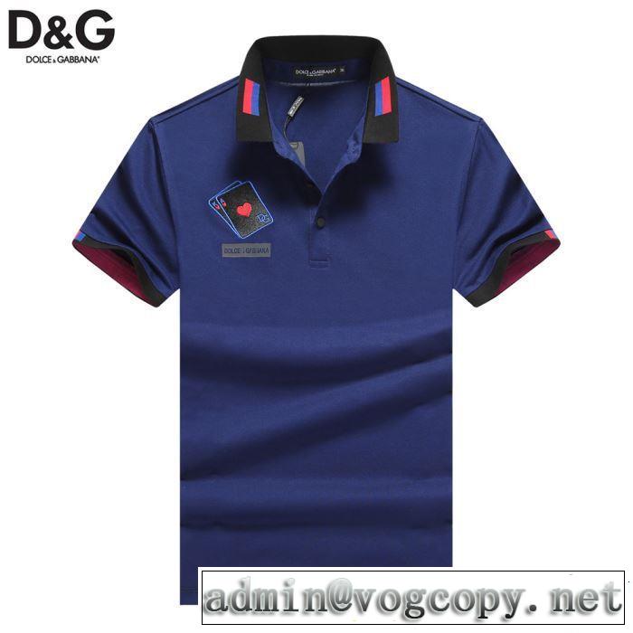最近のトレンドアイテム Dolce&Gabbana ドルチェ＆ガッバーナ 半袖Tシャツ 3色可選 2019春夏人気トレンドアイテム