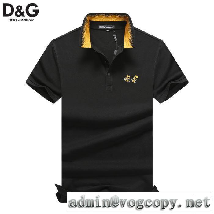 半袖Tシャツ 4色可選 Dolce&Gabbana ドルチェ＆ガッバーナ 2019年夏の一押しファッションアイテム 特に夏は人気アイテム