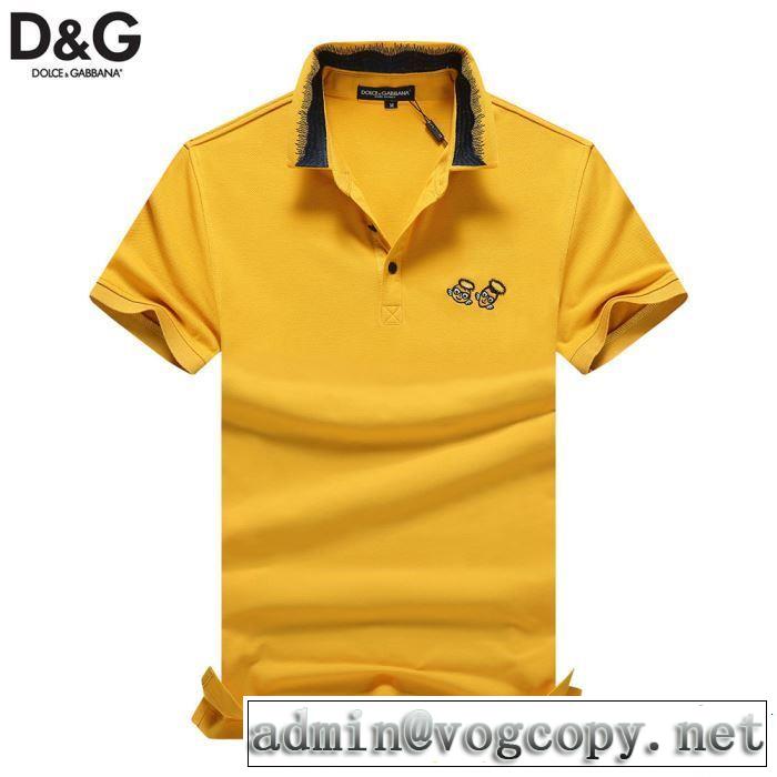 半袖Tシャツ 4色可選 Dolce&Gabbana ドルチェ＆ガッバーナ 2019年夏の一押しファッションアイテム 特に夏は人気アイテム