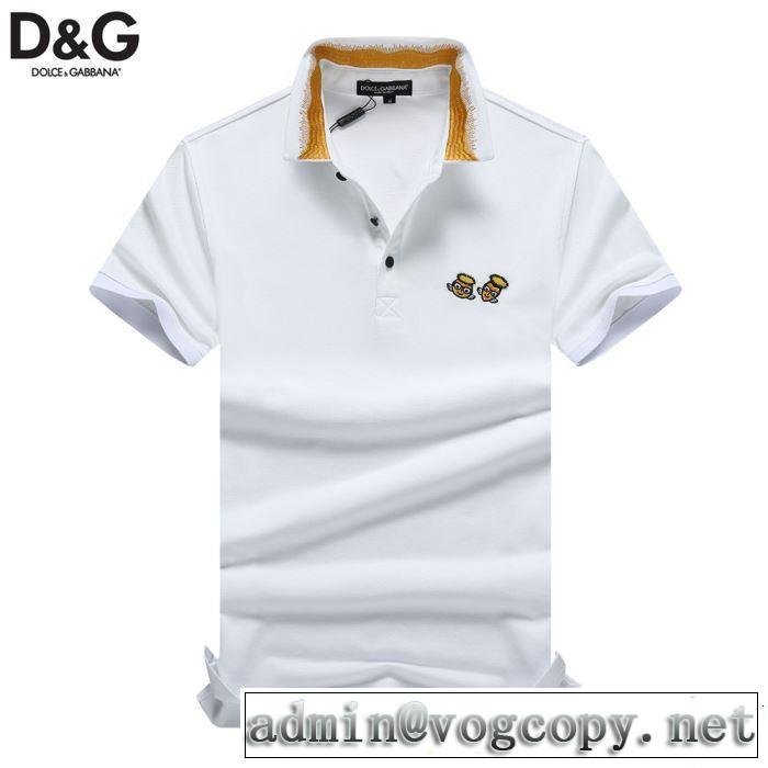 半袖Tシャツ 4色可選 Dolce&Gabbana ドルチェ＆ガッバーナ 2019年夏の一押しファッションアイテム 特に夏は人気アイテム