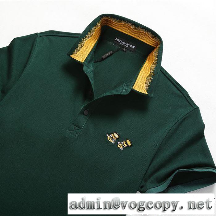 半袖Tシャツ 4色可選 Dolce&Gabbana ドルチェ＆ガッバーナ 2019年夏の一押しファッションアイテム 特に夏は人気アイテム