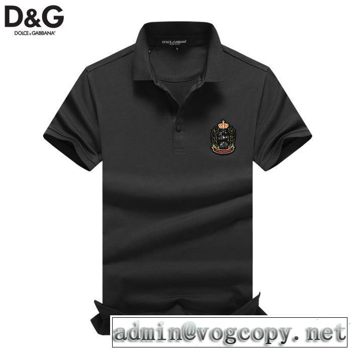 Dolce&Gabbana ドルチェ＆ガッバーナ 半袖Tシャツ 3色可選 オススメしたい最新注目ファション 2019年の春夏に着たい
