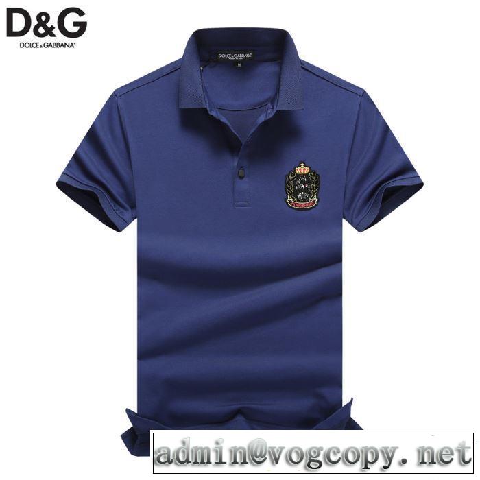 Dolce&Gabbana ドルチェ＆ガッバーナ 半袖Tシャツ 3色可選 オススメしたい最新注目ファション 2019年の春夏に着たい