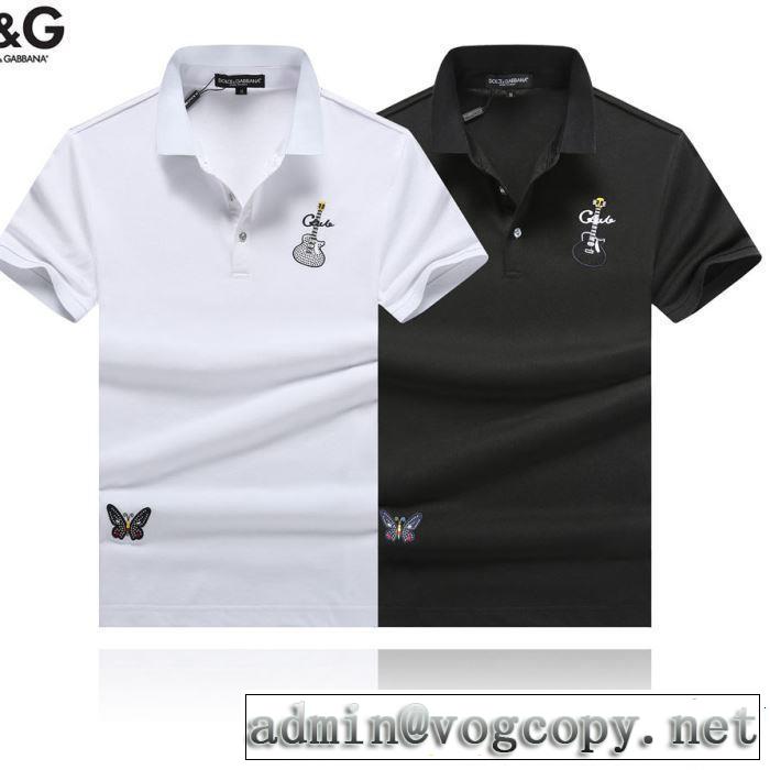 る春夏おすすめの人気商品 2019年春夏のトレンドアイテム Dolce&Gabbana ドルチェ＆ガッバーナ 半袖Tシャツ 2色可選