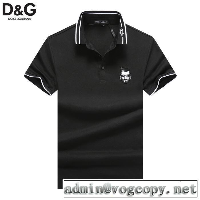 Dolce&Gabbana ドルチェ＆ガッバーナ 半袖Tシャツ 3色可選 2019年の夏のマスト 春夏のトレンドアイテム