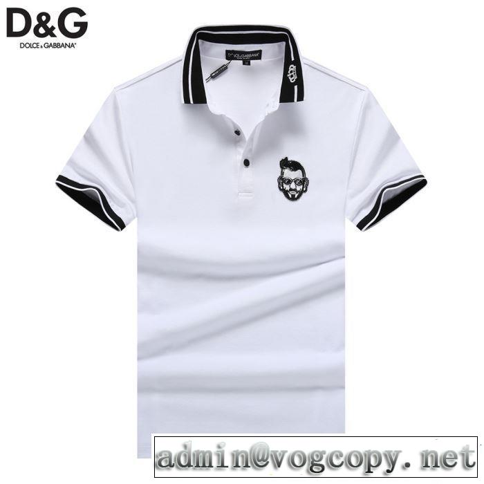 Dolce&Gabbana ドルチェ＆ガッバーナ 半袖Tシャツ 3色可選 2019年の夏のマスト 春夏のトレンドアイテム