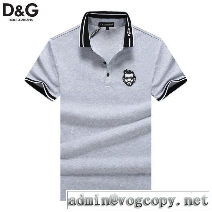 Dolce&Gabbana ドルチェ＆ガッバーナ 半袖Tシャツ 3色可選 2019年の夏のマスト 春夏のトレンドアイテム