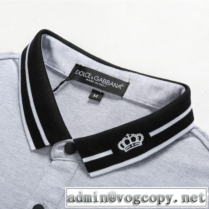 Dolce&Gabbana ドルチェ＆ガッバーナ 半袖Tシャツ 3色可選 2019年の夏のマスト 春夏のトレンドアイテム