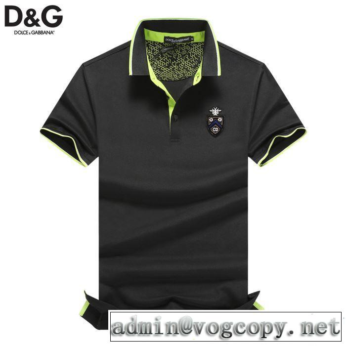 今年春夏ファション流行り 2019春夏も引き続きトレンド Dolce&Gabbana ドルチェ＆ガッバーナ 半袖Tシャツ 3色可選