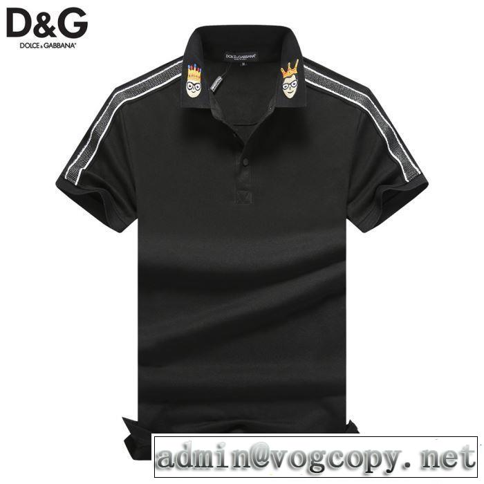 新作コレクションを見る 半袖Tシャツ 3色可選 2019春夏トレンドアイテム Dolce&Gabbana ドルチェ＆ガッバーナ
