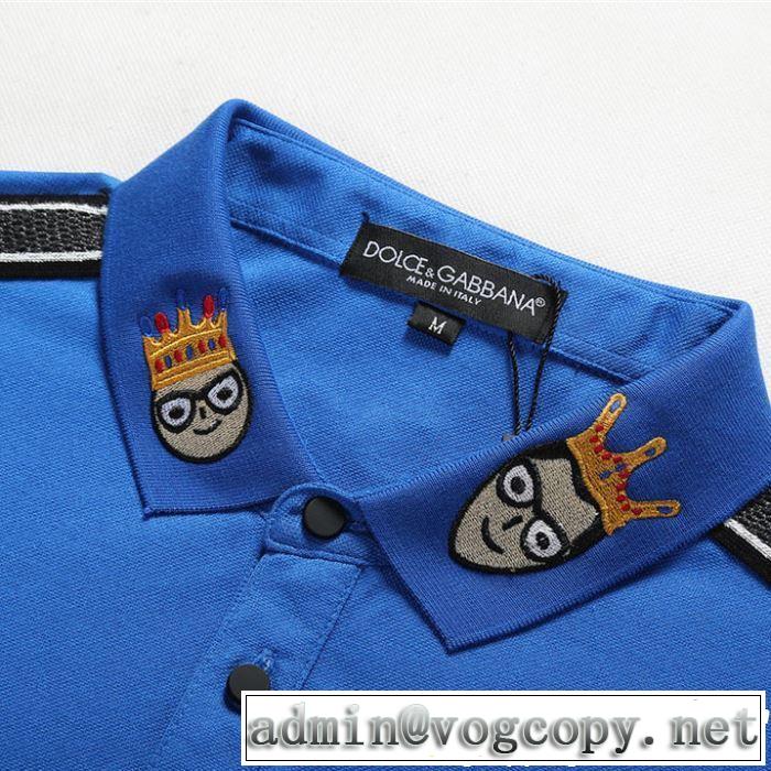 新作コレクションを見る 半袖Tシャツ 3色可選 2019春夏トレンドアイテム Dolce&Gabbana ドルチェ＆ガッバーナ