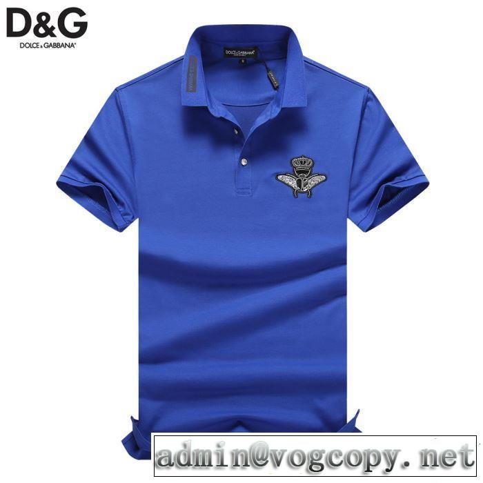 半袖Tシャツ 3色可選  Dolce&Gabbana ドルチェ＆ガッバーナ 最も目立ったブランド新品 【2019年】夏のファッション