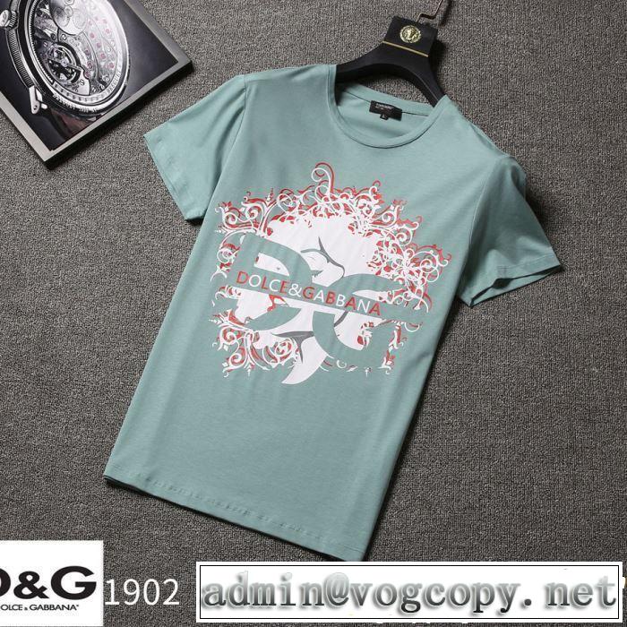 夏気分UP最新コレクション 《2019年》今、注目のストリート Dolce&Gabbana ドルチェ＆ガッバーナ 半袖Tシャツ 3色可選