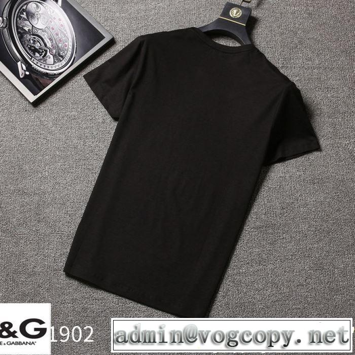 夏気分UP最新コレクション 《2019年》今、注目のストリート Dolce&Gabbana ドルチェ＆ガッバーナ 半袖Tシャツ 3色可選
