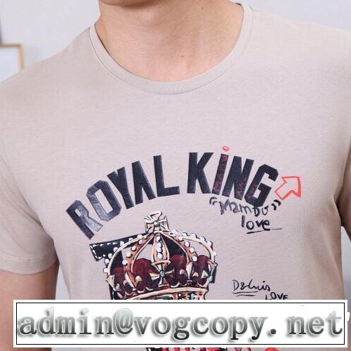 ブランドの話題の新作も！Dolce&Gabbana ドルチェ＆ガッバーナ 半袖Tシャツ 3色可選 オシャレ印象で人気の高い