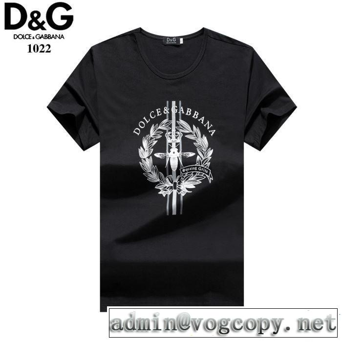 Dolce&Gabbana ドルチェ＆ガッバーナ 半袖Tシャツ 4色可選 特に夏は人気アイテム 2019春夏人気トレンドアイテム