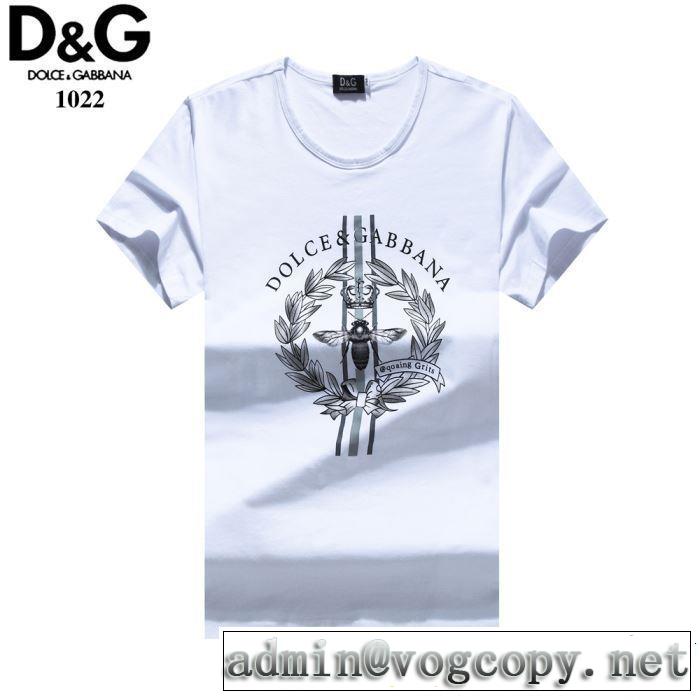 Dolce&Gabbana ドルチェ＆ガッバーナ 半袖Tシャツ 4色可選 特に夏は人気アイテム 2019春夏人気トレンドアイテム