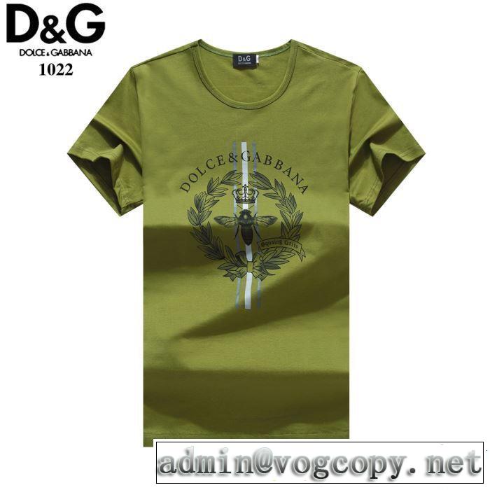 Dolce&Gabbana ドルチェ＆ガッバーナ 半袖Tシャツ 4色可選 特に夏は人気アイテム 2019春夏人気トレンドアイテム