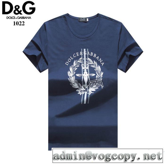 Dolce&Gabbana ドルチェ＆ガッバーナ 半袖Tシャツ 4色可選 特に夏は人気アイテム 2019春夏人気トレンドアイテム