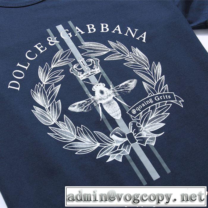 Dolce&Gabbana ドルチェ＆ガッバーナ 半袖Tシャツ 4色可選 特に夏は人気アイテム 2019春夏人気トレンドアイテム