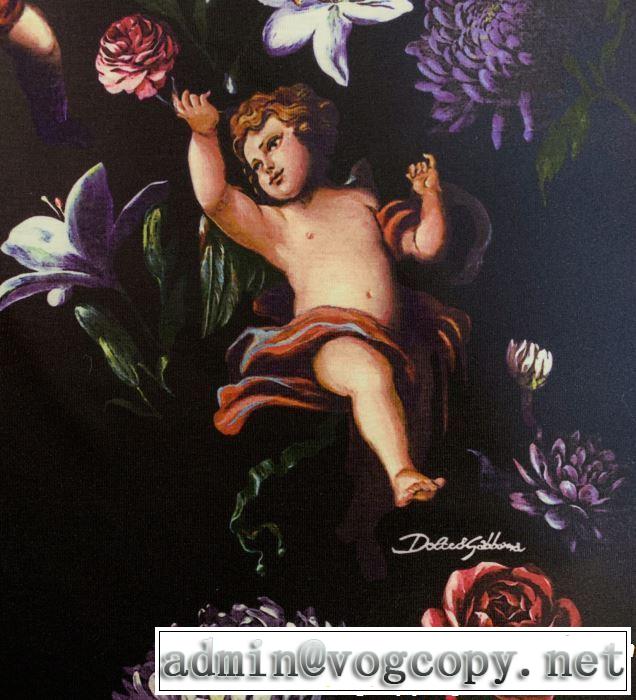 着るだけで上品なスタイル Dolce&Gabbana ドルチェ＆ガッバーナ 半袖Tシャツ 2色可選 2019春夏トレンドアイテム