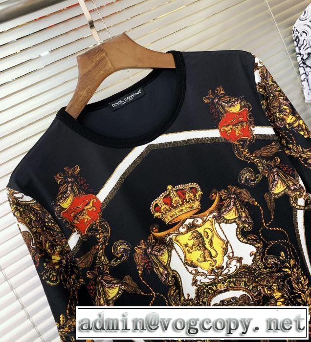 Dolce&Gabbana ドルチェ＆ガッバーナ 半袖Tシャツ 2019春夏も引き続き人気セール まずは定番！人気アイテム