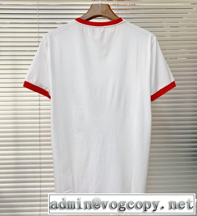 半袖Tシャツ 2色可選 春夏の流行り2019新品 今シーズン注目のデザイン Dolce&Gabbana ドルチェ＆ガッバーナ