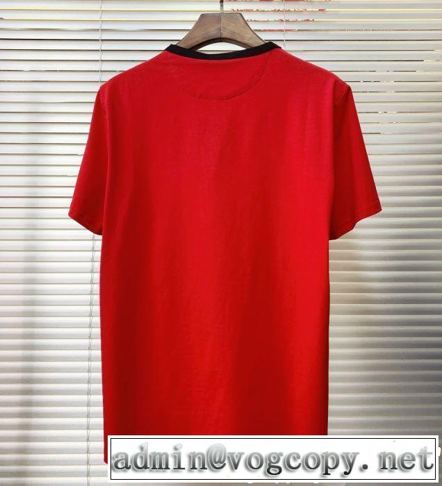 おしゃれ上級者に挑戦 大人カジュアル夏ファッション2019 Dolce&Gabbana ドルチェ＆ガッバーナ 半袖Tシャツ 3色可選