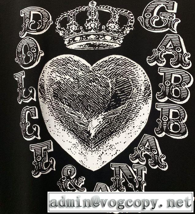 おしゃれ上級者に挑戦 大人カジュアル夏ファッション2019 Dolce&Gabbana ドルチェ＆ガッバーナ 半袖Tシャツ 3色可選