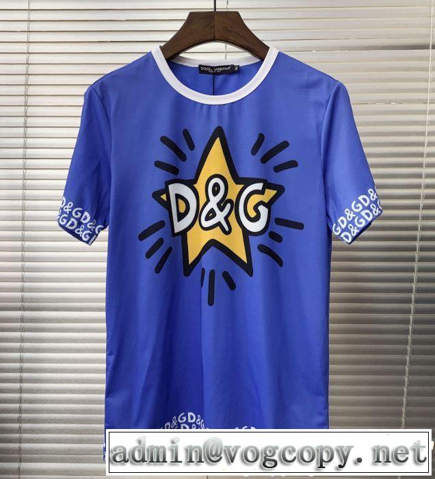 Dolce&Gabbana ドルチェ＆ガッバーナ 半袖Tシャツ 大人カジュアル夏ファッション2019 毎年トレンドアイテムが出る