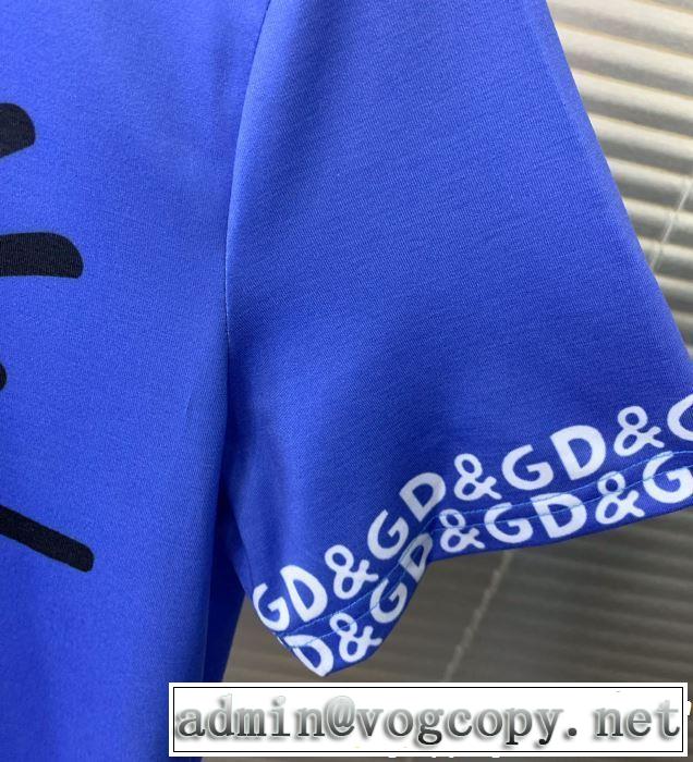 Dolce&Gabbana ドルチェ＆ガッバーナ 半袖Tシャツ 大人カジュアル夏ファッション2019 毎年トレンドアイテムが出る
