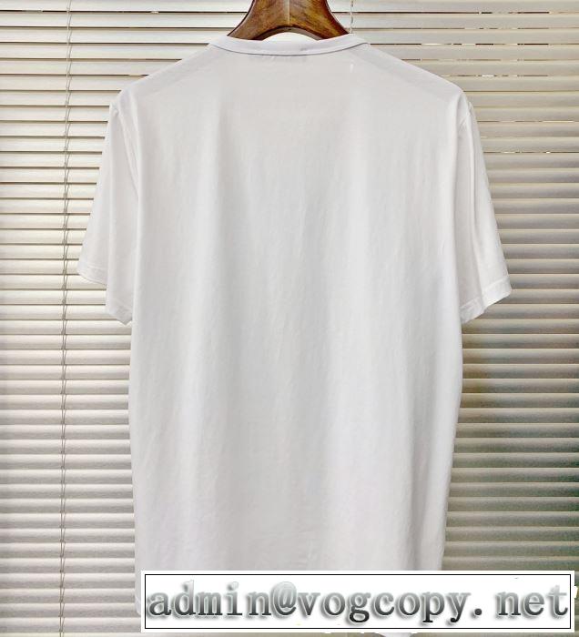 海外セレブは大人気 《2019年》今、注目のストリート Dolce&Gabbana ドルチェ＆ガッバーナ 2色可選  半袖Tシャツ