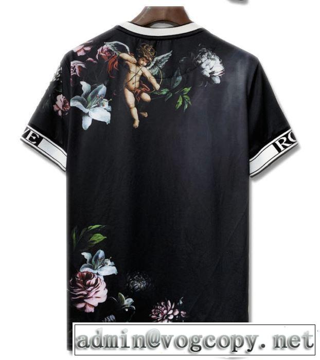 Dolce&Gabbana ドルチェ＆ガッバーナ 半袖Tシャツ 夏に良く似合うちょっと新品 2019年春夏シーズンの人気