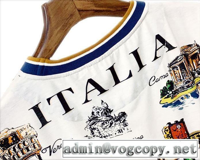 【2019年】夏のファッション Dolce&Gabbana ドルチェ＆ガッバーナ 半袖Tシャツ 一押し注目ブランドファション