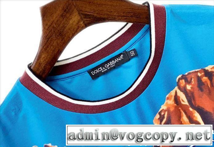 春夏の流行り2019新品 Dolce&Gabbana ドルチェ＆ガッバーナ 半袖Tシャツ 一気にトレンド感満載な着こなし