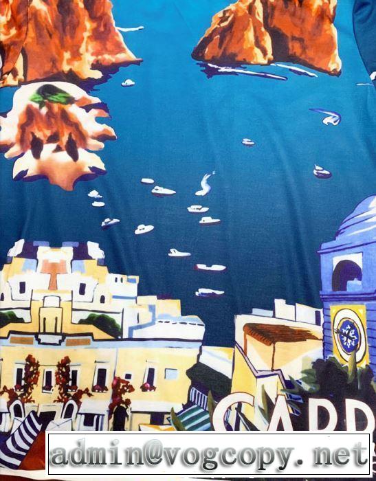 春夏の流行り2019新品 Dolce&Gabbana ドルチェ＆ガッバーナ 半袖Tシャツ 一気にトレンド感満載な着こなし