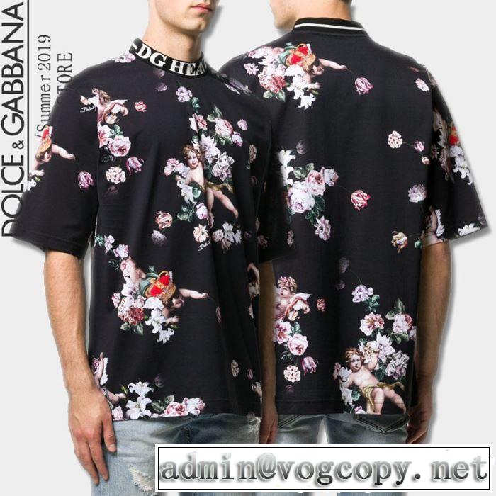 半袖Tシャツ 大人の華やかさを演出 2019年春夏のトレンドアイテム Dolce&Gabbana ドルチェ＆ガッバーナ