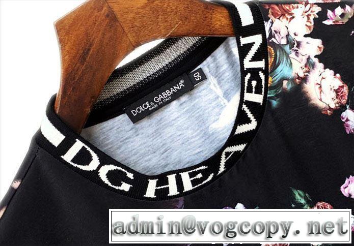 半袖Tシャツ 大人の華やかさを演出 2019年春夏のトレンドアイテム Dolce&Gabbana ドルチェ＆ガッバーナ