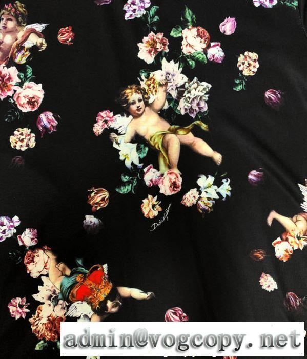 半袖Tシャツ 大人の華やかさを演出 2019年春夏のトレンドアイテム Dolce&Gabbana ドルチェ＆ガッバーナ