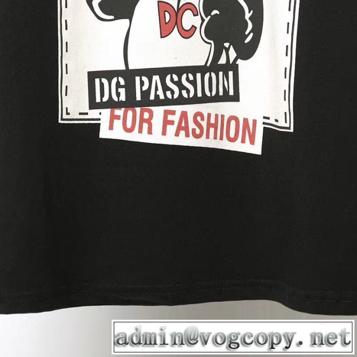 2019限定 男性に人気  Dolce&Gabbana Tシャツ/半袖 2色可選 ドルチェ＆ガッバーナ 最新で完売確実