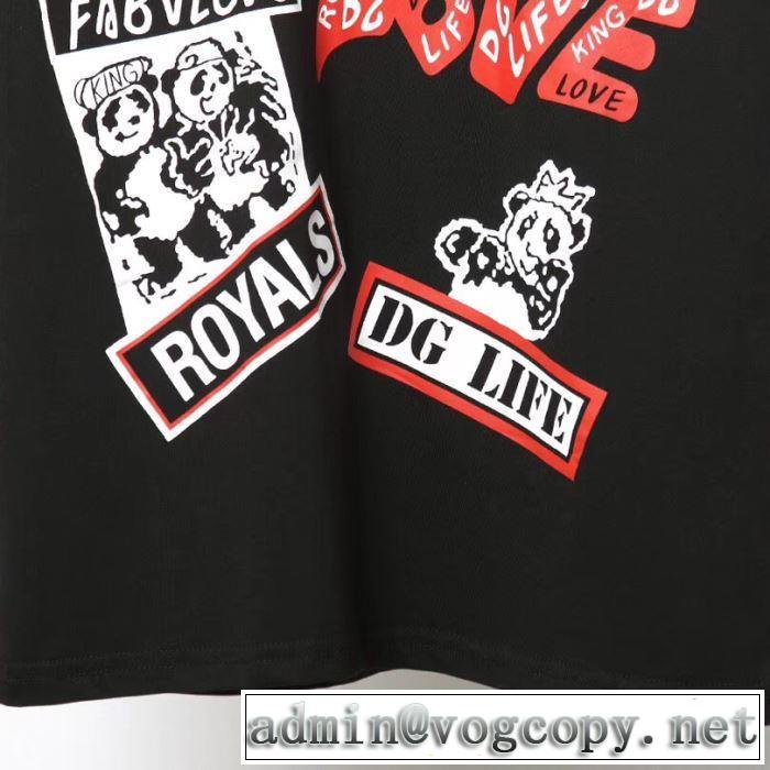 定番が欲しい方 2色可選 ドルチェ＆ガッバーナ Dolce&Gabbana  Tシャツ/半袖 2019年最新ファッション