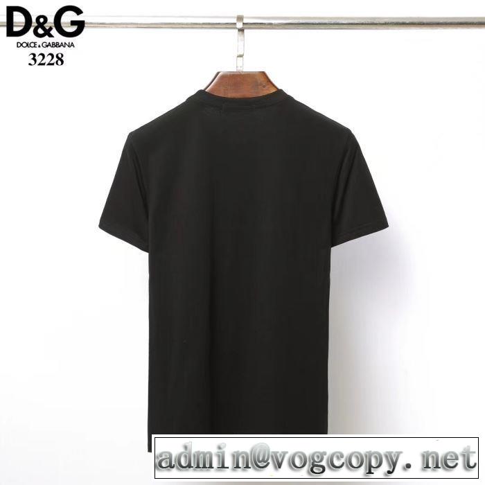3色可選 ドルチェ＆ガッバーナ Dolce&Gabbana2019春夏も引き続き人気セール  Tシャツ/半袖