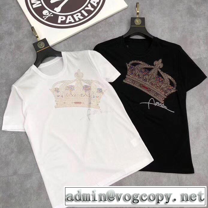 最終価格セール 2色可選 ドルチェ＆ガッバーナ Dolce&Gabbana 春夏の流行り2019新品 Tシャツ/半袖