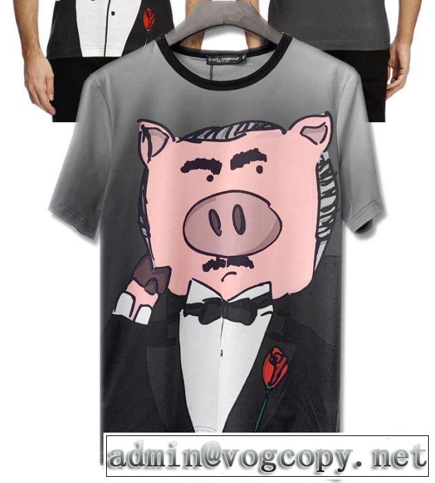 正規品保証19春夏 ドルチェ＆ガッバーナ春夏の流行り2019新品 Dolce&Gabbana  Tシャツ/半袖