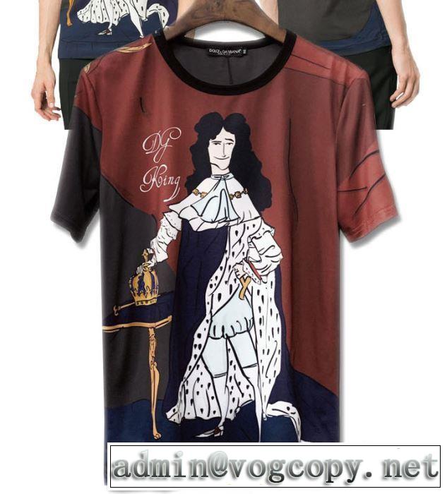 お勧め使える未入荷ブランド ドルチェ＆ガッバーナ Dolce&Gabbana Tシャツ/半袖2019夏ファション新品