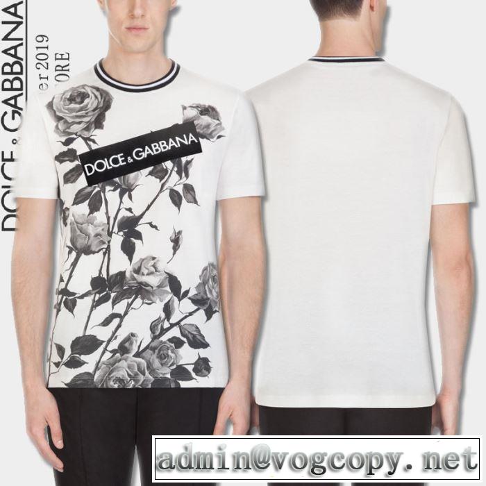 いろいろ選べる Dolce&Gabbana2色可選 Tシャツ/半袖ドルチェ＆ガッバーナ2019春夏も引き続き人気セール