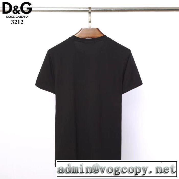 NEW素敵 セール早いもの勝ち Tシャツ/半袖2色可選2019SSのトレンド商品 ドルチェ＆ガッバーナ Dolce&Gabbana