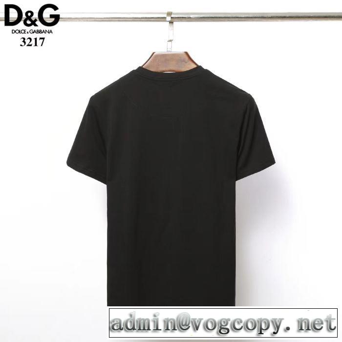 2019夏ファション新品  Dolce&Gabbana  3色可選 おすすめな大人のトレンドTシャツ/半袖 ドルチェ＆ガッバーナ