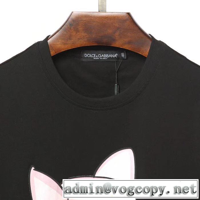 2019夏ファション新品  Dolce&Gabbana  3色可選 おすすめな大人のトレンドTシャツ/半袖 ドルチェ＆ガッバーナ